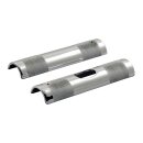 Wild1, 1-1/4" riser adapters. Chrome