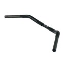 Wild 1, 1-1/4" Chubby Knuckle bar. Black