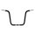 Wild1, 1-14" Chubby Apehangers. Black, 14" rise