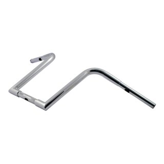 Wild 1, 1-1/4" Chubby Outlawz Apes. Chrome, 14" rise