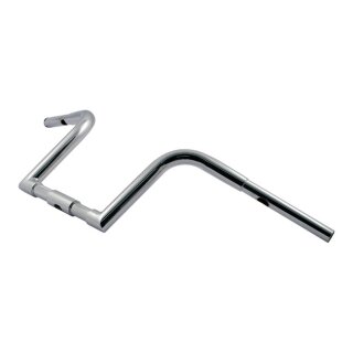 Wild 1, 1-1/4" Chubby Outlawz Apes. Chrome, 10" rise
