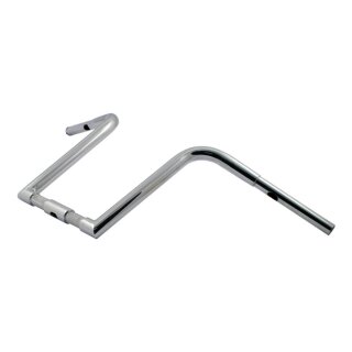 Wild 1, 1-1/4" Chubby Outlawz Apes. Chrome, 14" rise