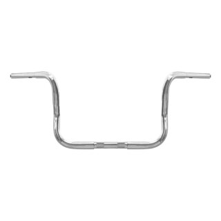 Wild1, 1-1/4" Chubby Bagger Ape. Chrome, 10" rise
