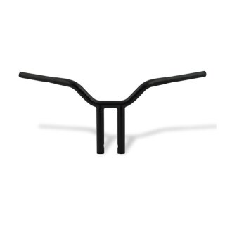 Wild1, Chubby Psycho streetfighter bar 1-1/4". Black, 12"