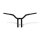 Wild1, Chubby Psycho streetfighter bar 1-1/4". Black, 12"