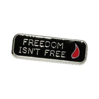 FREEDOM ISNT FREE PIN