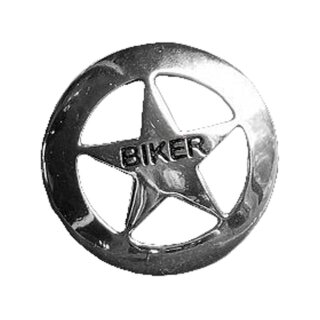 BIKER STAR PIN