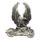 EAGLE ON BIKE PIN