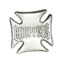 MALTESE CROSS CHOPPERS PIN