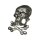 SKULL & BONES PIN