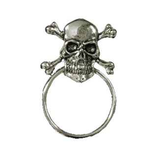 SKULL & BONES SUNGLASS HOLDER PIN