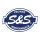 S&S EMBOSSED SIGN, ALUMINUM