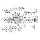 S&S, retaining ring mainshaft bearing, left