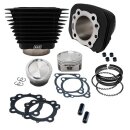 883-1200 BIG BORE S&S Zylinder Tuning Kit für Harley XL Sportster 86-21 schwarz