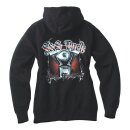 S&S ZIP UP HOODIE, LOGO, BLACK, M