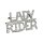 LADY RIDER RHINESTONE LAPEL PIN