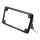 LICENSE PLATE FRAME, WITH 6 LEDS