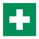 GM GREEN CROSS STICKER
