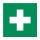 GM GREEN CROSS STICKER