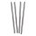 S&S, non-adj. chromoly pushrod set. Twin Cam Std length