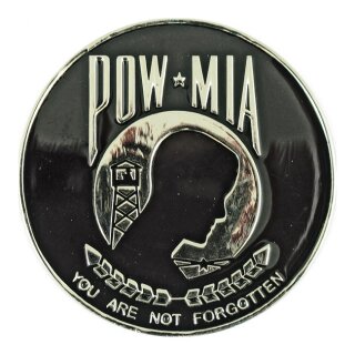 MINI BEAST POW-MIA HORN MEDALLION