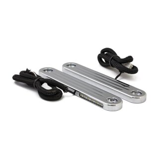 Custom Dynamics billet dynamic LED strips turn signals