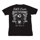 S&S T-SHIRT LIGHTNING BOLT BLACK