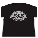 S&S T-SHIRT LIGHTNING BOLT BLACK
