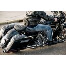 Mustang, Wide Tripper solo seat. With rider backrest