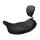 Mustang, Wide Tripper solo seat. With rider backrest