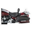 Mustang, Wide Tripper solo seat. With rider backrest