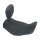 Mustang, Wide Tripper solo seat. With rider backrest