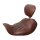 Mustang, Wide Tripper Forward solo seat. With rider backrest