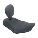 Mustang, Wide Tripper solo seat. With rider backrest