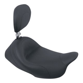 Mustang, Standard Touring solo seat. With rider backrest