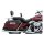 Mustang, Lowdown Touring seat. With rider backrest