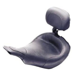 Mustang, Standard Touring solo seat. With rider backrest