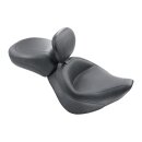Mustang, Wide Touring solo seat. With rider backrest
