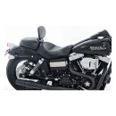 Mustang, Wide Touring solo seat. With rider backrest