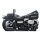 Mustang, Wide Touring solo seat. With rider backrest