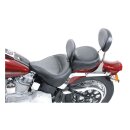 Mustang, Wide Touring solo seat. With rider backrest