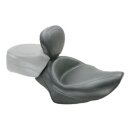 Mustang, Wide Touring solo seat. With rider backrest
