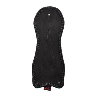 Mustang Tankabdeckung mit Tasche schwarz glatt für Harley Dyna FXD FXDWG 08-10