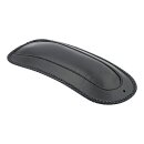 Mustang, rear fender bib. Plain with braided edges
