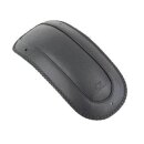 Mustang, rear fender bib. Plain with braided edges