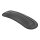 Mustang, rear fender bib. Plain with braided edges