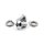 Mustang, solo seat mount bolt kit Softail