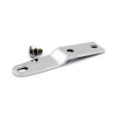 Mustang, passenger seat mount bracket kit. Chrome