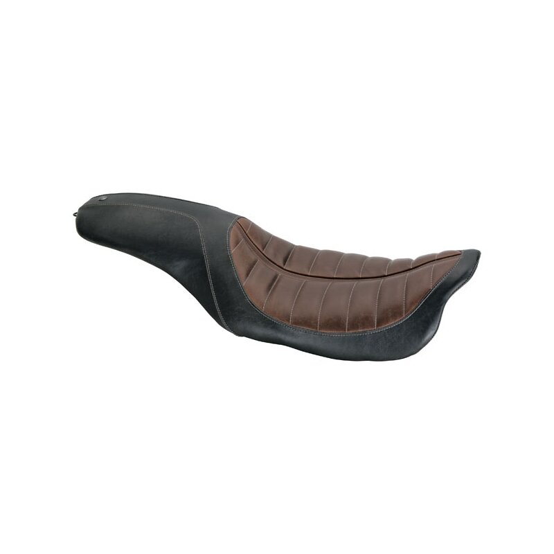Roland Sands Design 2 up Enzo seat. Black Brown Teile Zubeh r