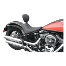 Mustang, Wide Tripper solo seat. With rider backrest